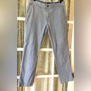 J. Crew 32 x 30 men’s blue dress pants khakis golf preppy for Easter cotton EUC